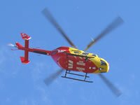 The Westpac Rescue Helicopter